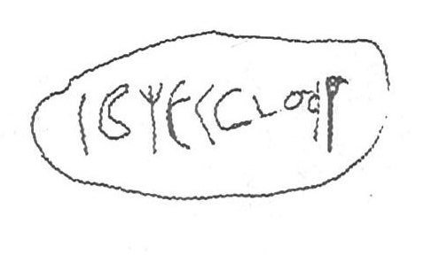 inscription of siglum KhBG 451