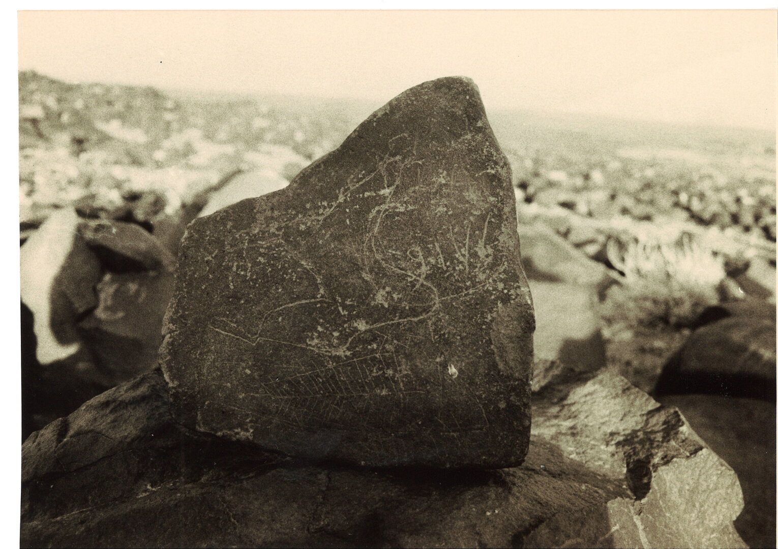 inscription of siglum KhU 80