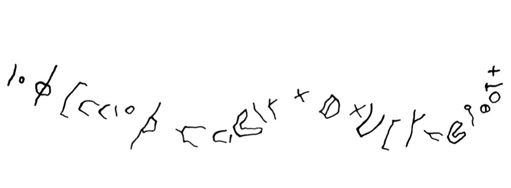 inscription of siglum KnSS 1
