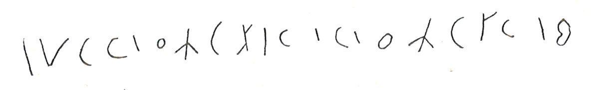 inscription of siglum LP 1079