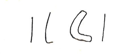 inscription of siglum LP 1087
