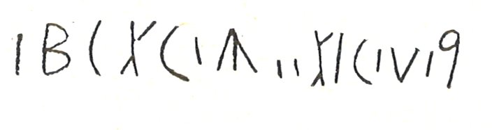 inscription of siglum LP 1113