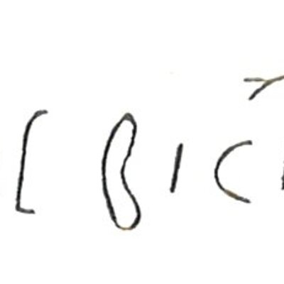 inscription of siglum LP 1185