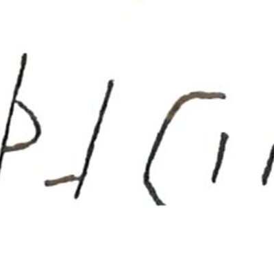 inscription of siglum LP 1201