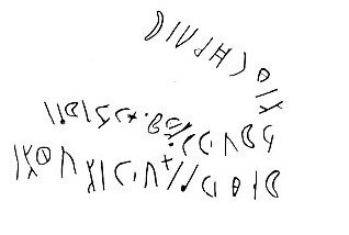 inscription of siglum LP 286