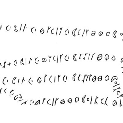 inscription of siglum LP 338