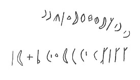 inscription of siglum LP 444