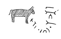inscription of siglum LP 457