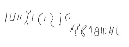 inscription of siglum LP 479