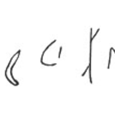 inscription of siglum LP 486