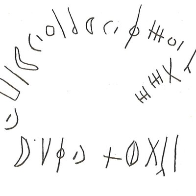 inscription of siglum LP 527