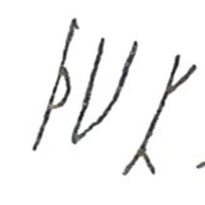 inscription of siglum LP 531