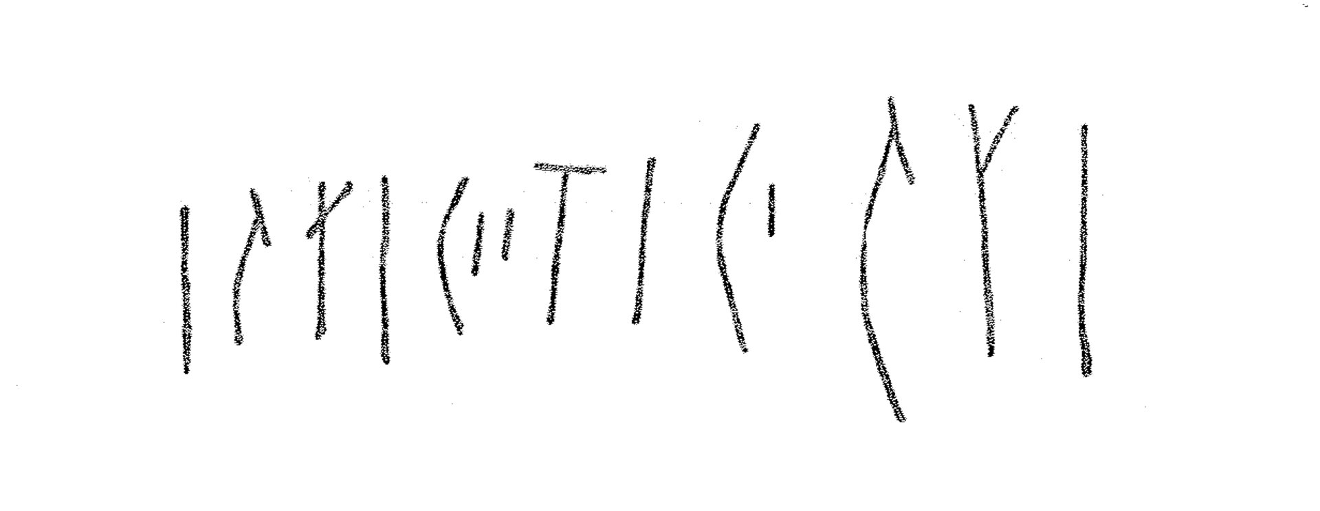 inscription of siglum LP 6