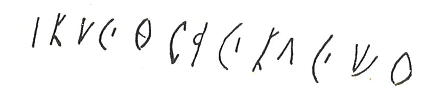 inscription of siglum LP 611