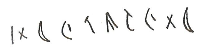 inscription of siglum LP 634