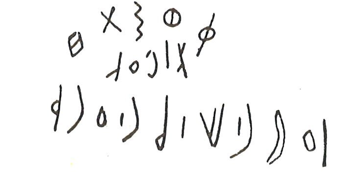 inscription of siglum LP 680