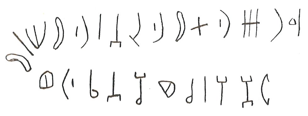 inscription of siglum LP 683