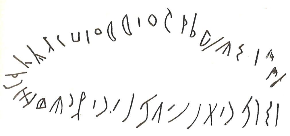 inscription of siglum LP 732