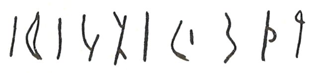 inscription of siglum LP 743