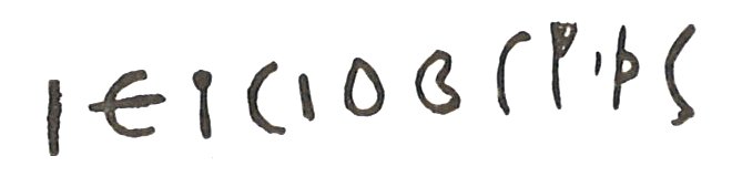 inscription of siglum LP 758