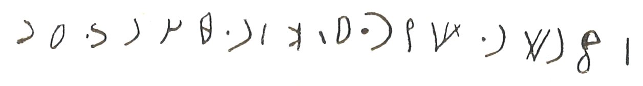 inscription of siglum LP 775 see C 3834