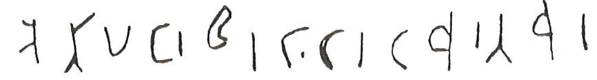 inscription of siglum LP 827 see C 3782
