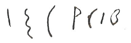 inscription of siglum LP 880