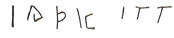 inscription of siglum LP 898