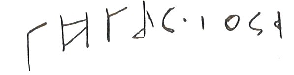 inscription of siglum LP 902