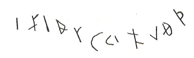 inscription of siglum LP 937