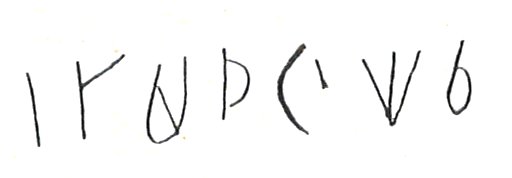 inscription of siglum LP 942