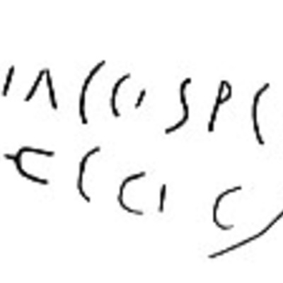 inscription of siglum LP 96