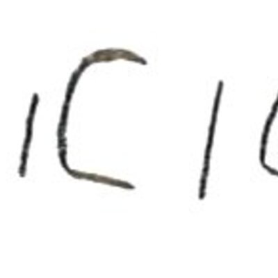 inscription of siglum LP 987