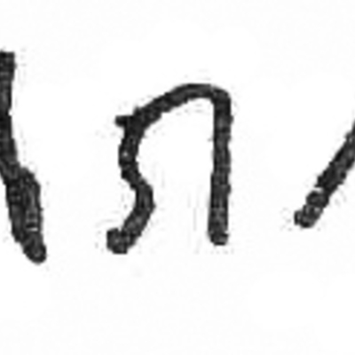 inscription of siglum Müller, D.H. 1889: 85, no. 65