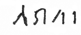 inscription of siglum Müller, D.H. 1889: 85, no. 65