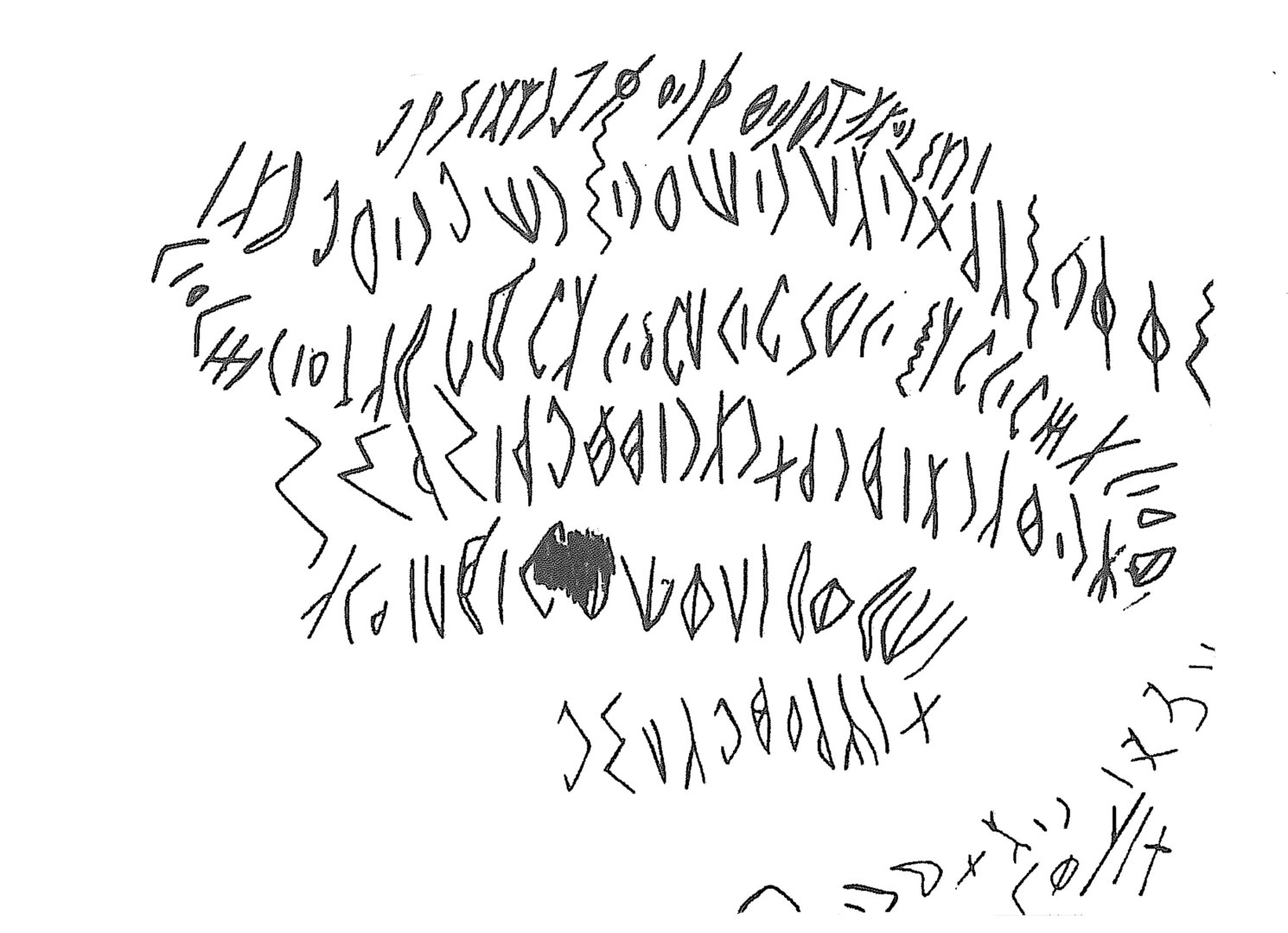inscription of siglum MA 4