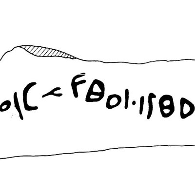 inscription of siglum MDT 5