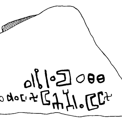 inscription of siglum MNSA 9