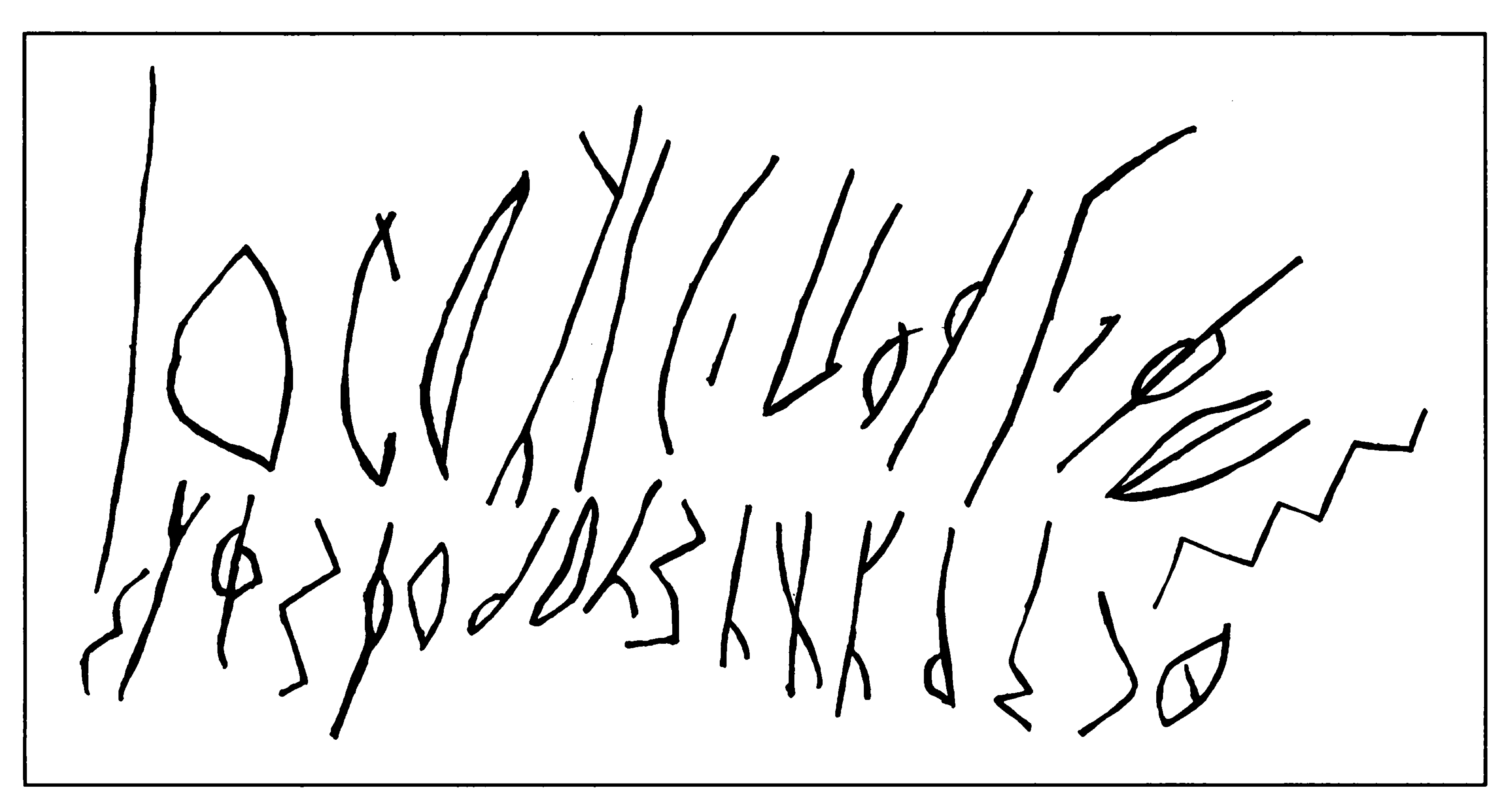 inscription of siglum MSNS 2