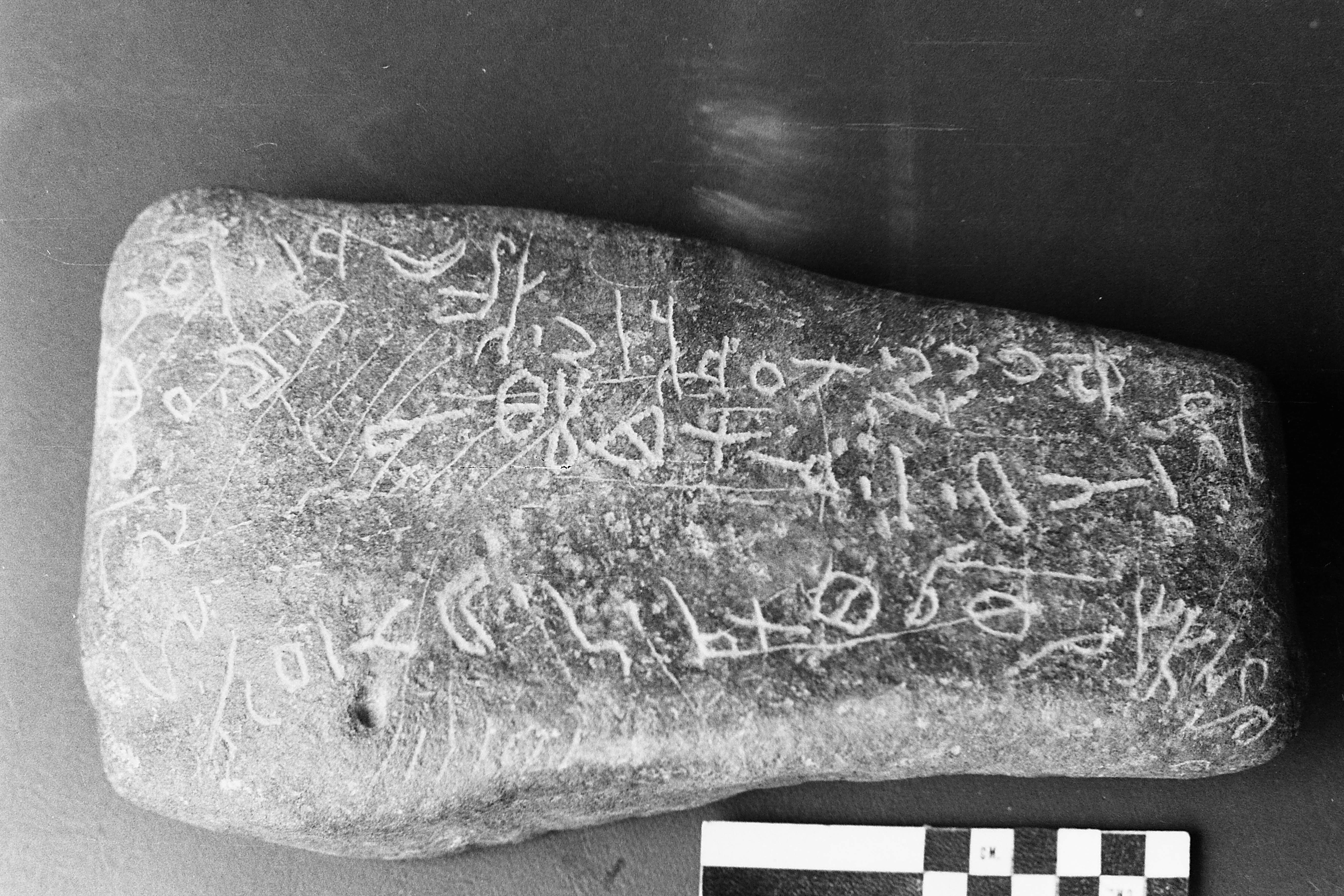 inscription of siglum MSTJ 23