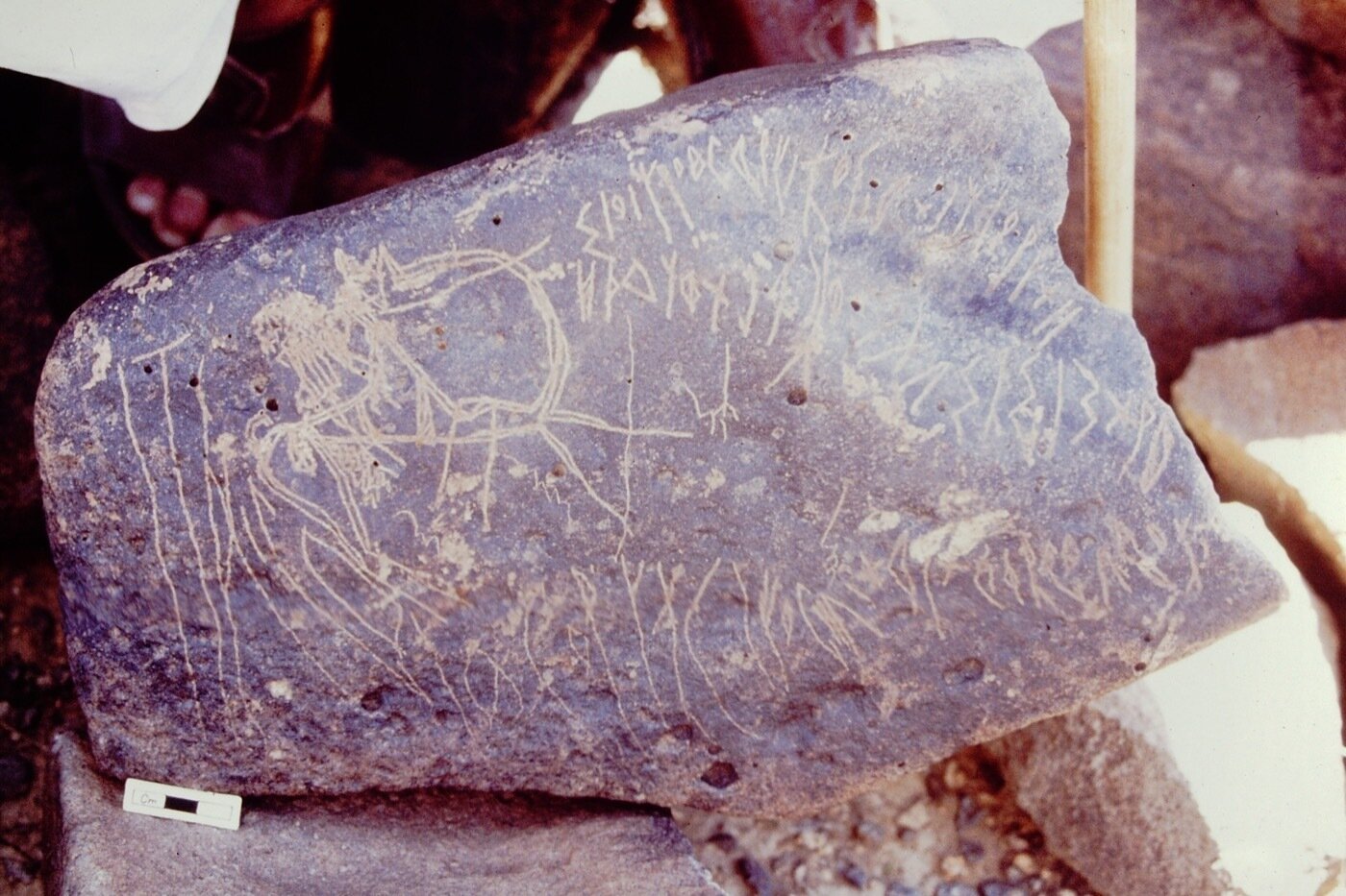inscription of siglum Ms 44