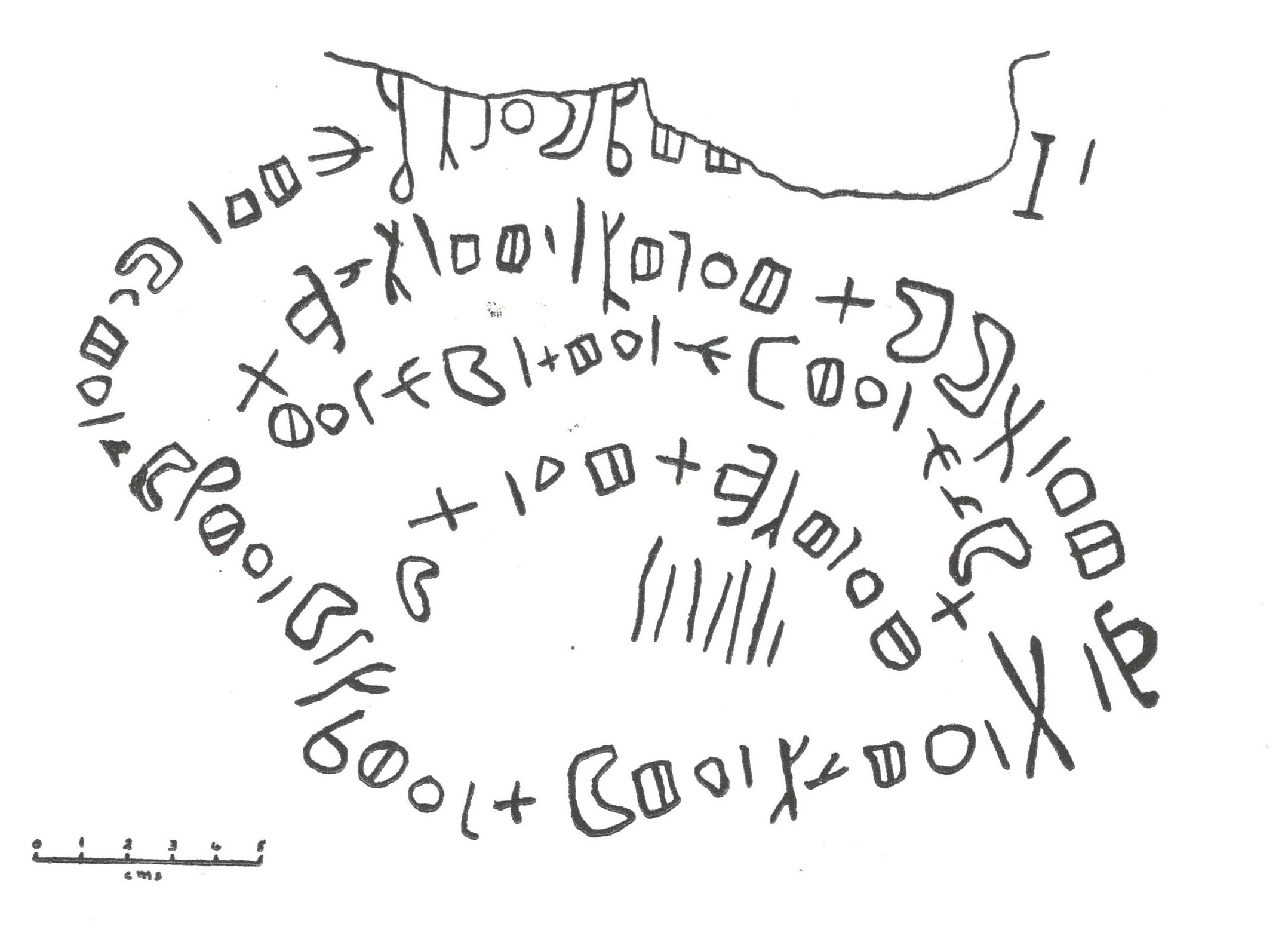 inscription of siglum NST 1