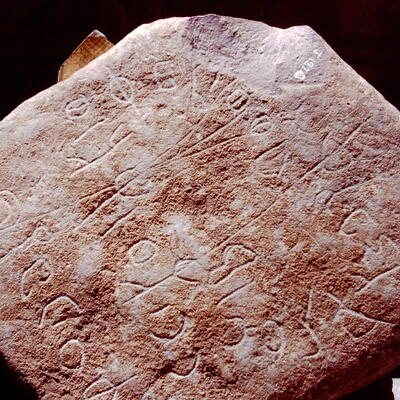 inscription of siglum NST 8