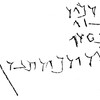 Tracing of siglum Palmyrene 2