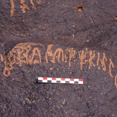 inscription of siglum RM.A 3