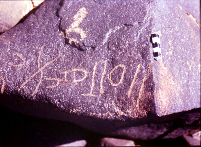 inscription of siglum RWQ 233