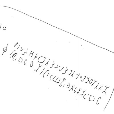 inscription of siglum RWQ 329