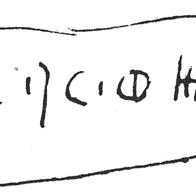 inscription of siglum Rees 168