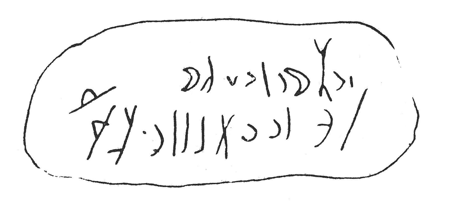 inscription of siglum Rees 171