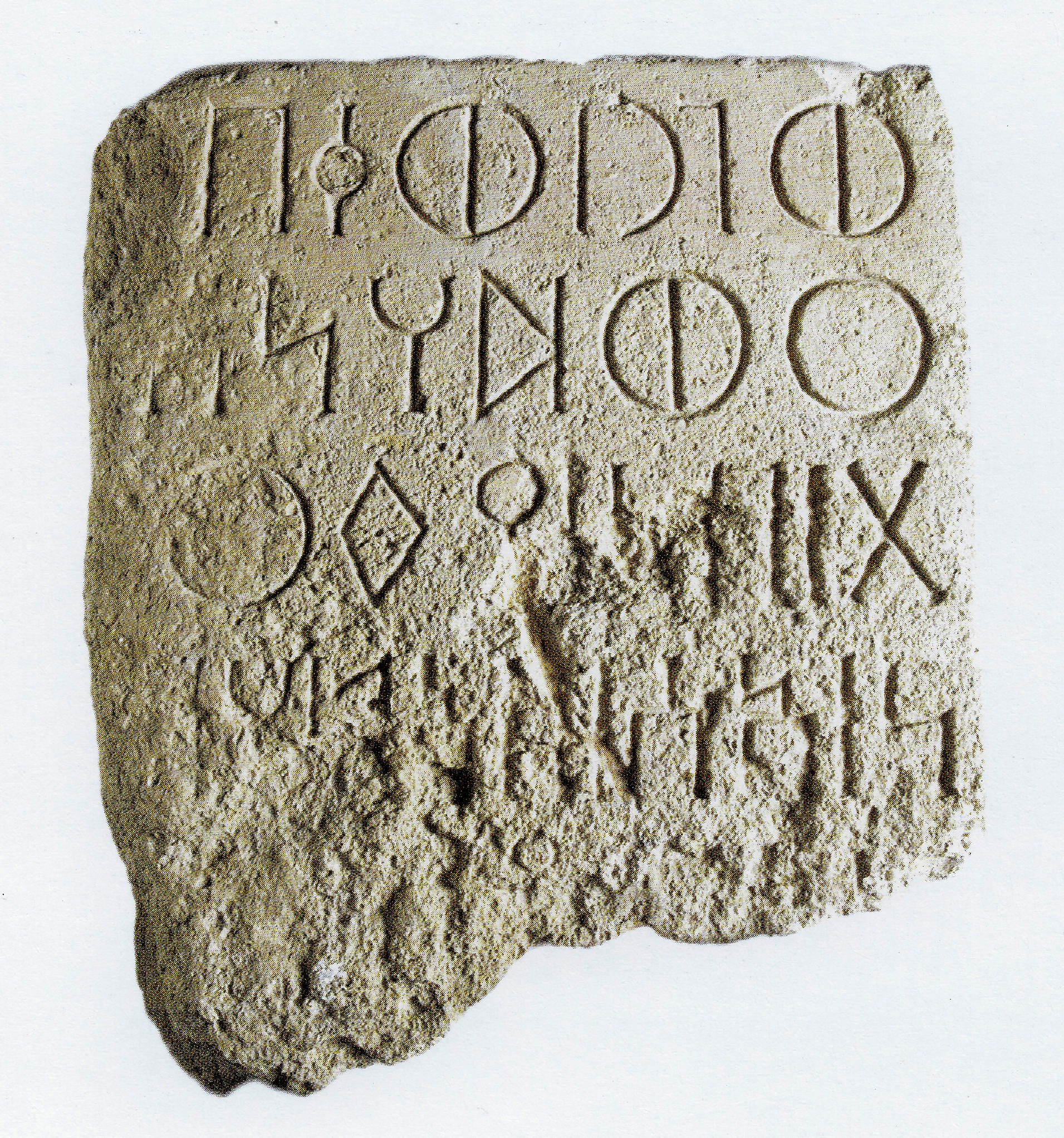 inscription of siglum SHI 30